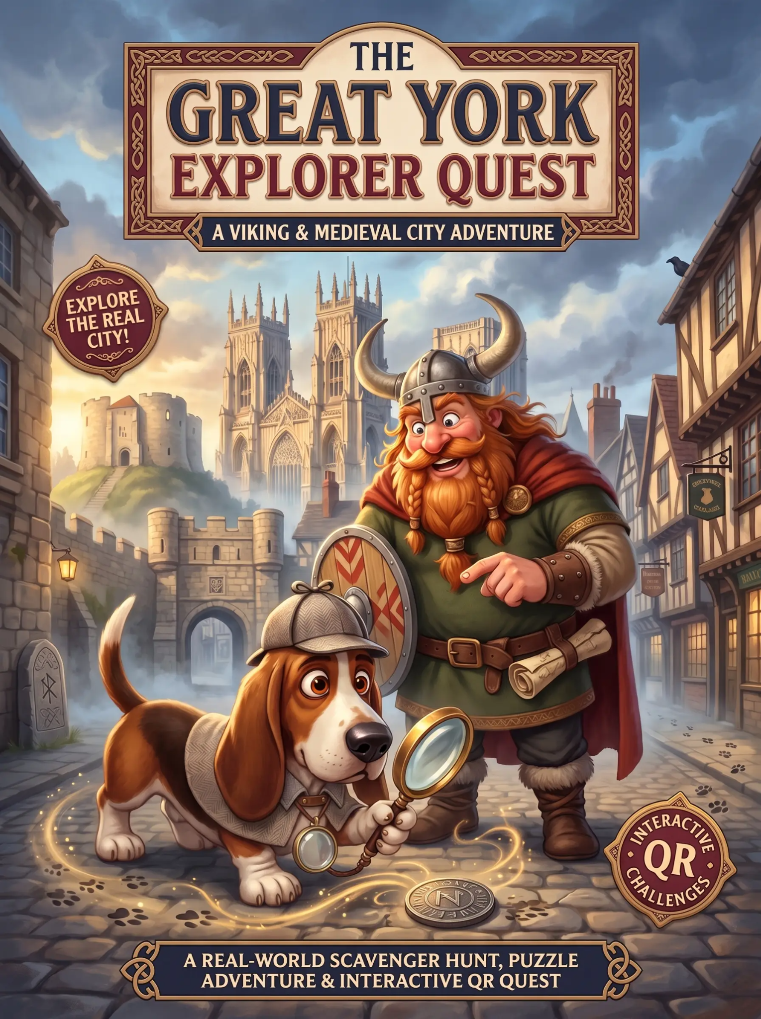 The Great York Explorer Quest book cover